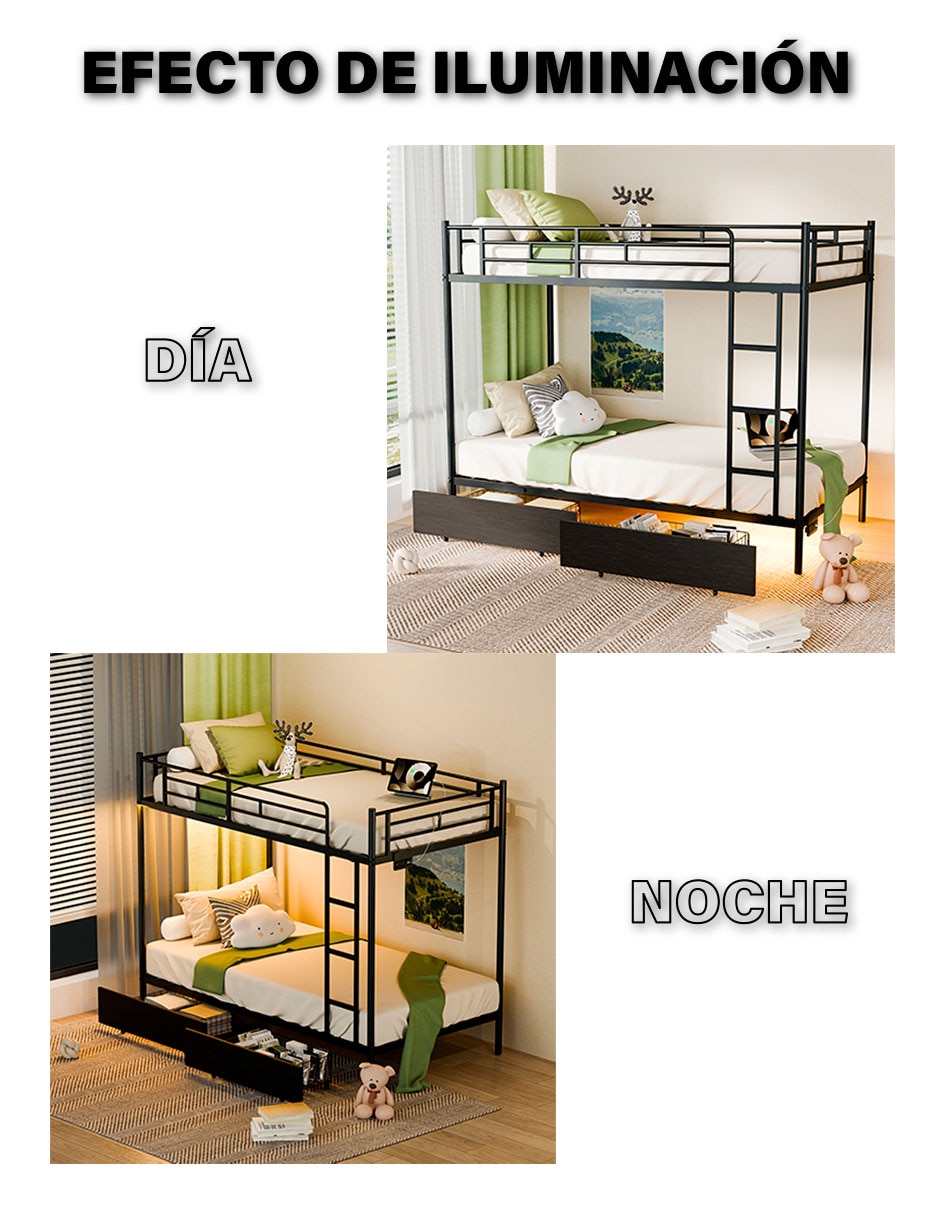 Base para cama armable de Metal