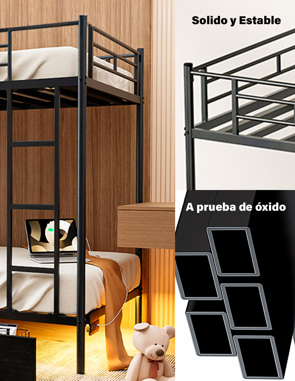 Base para cama armable de Metal 7