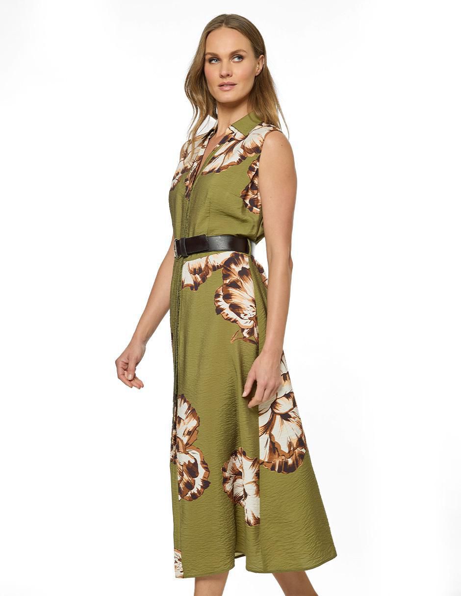 Vestido midi casual Foley's para mujer