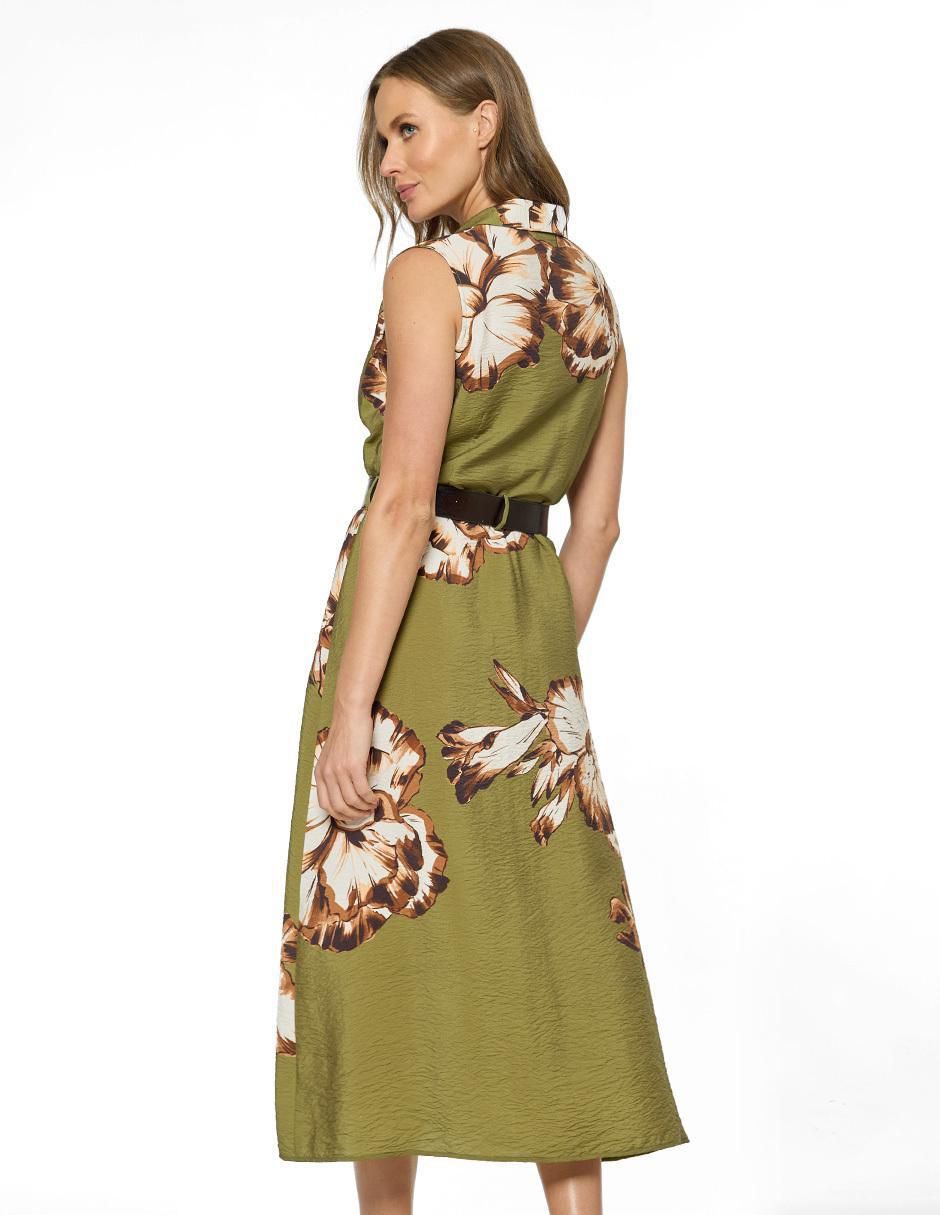 Vestido midi casual Foley's para mujer