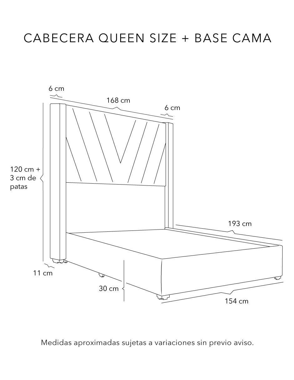 Cama aurora base de madera 6