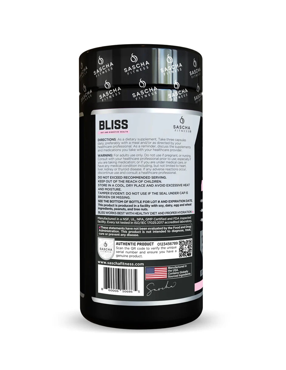 Bliss salud intestinal y digestiva con berberina de 90 caps 4
