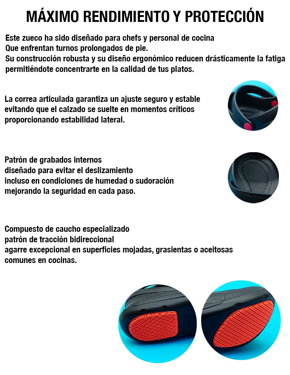 Sandalia Ferrato Cocina para hombre
