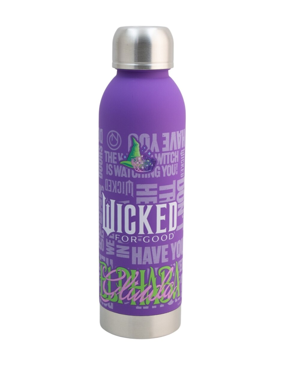 Botella de agua Fun Kids Wicked con tapa Rosca 750 ml
