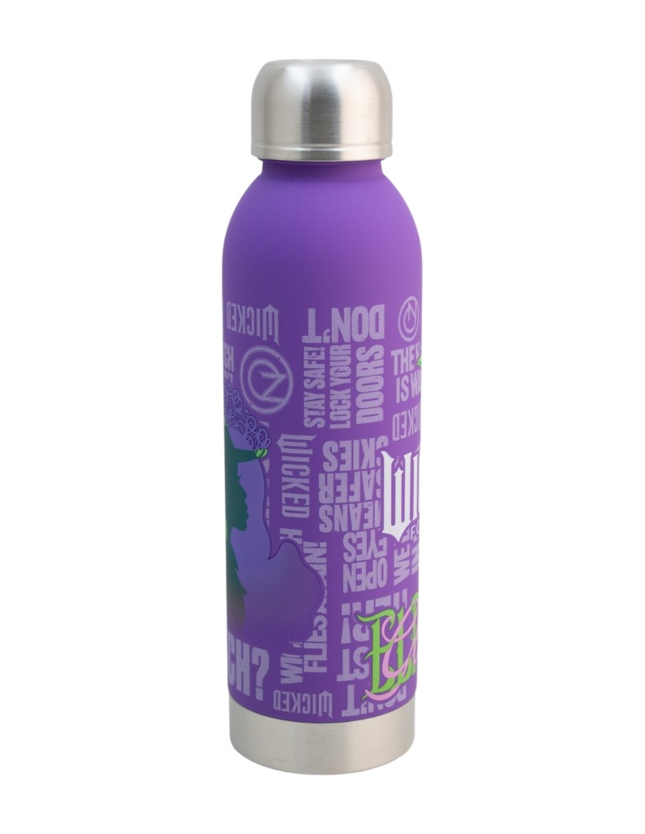 Botella de agua Fun Kids Wicked con tapa Rosca 750 ml
