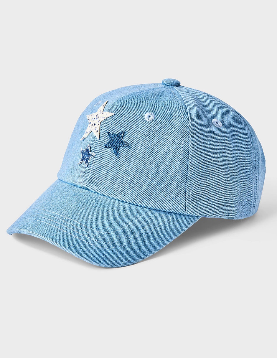 Gorra visera curva hebilla para niña 1