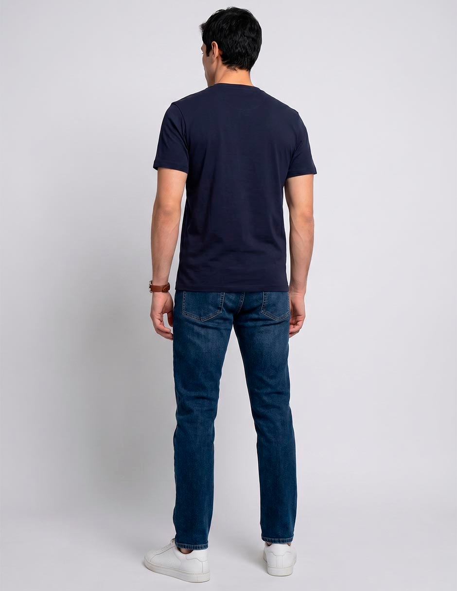 Playera cuello redondo para hombre 2