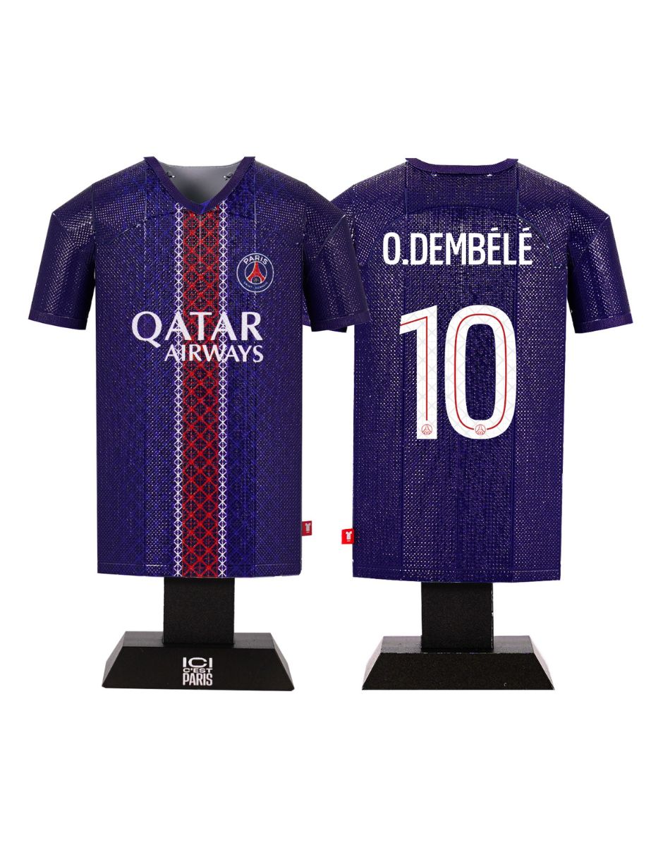 de Playera Paris SG ALLOY COLLECTORS Local 2025-26 de Acero inoxidable