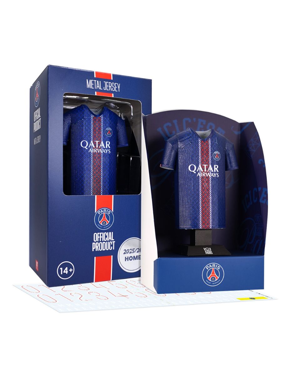 de Playera Paris SG ALLOY COLLECTORS Local 2025-26 de Acero inoxidable