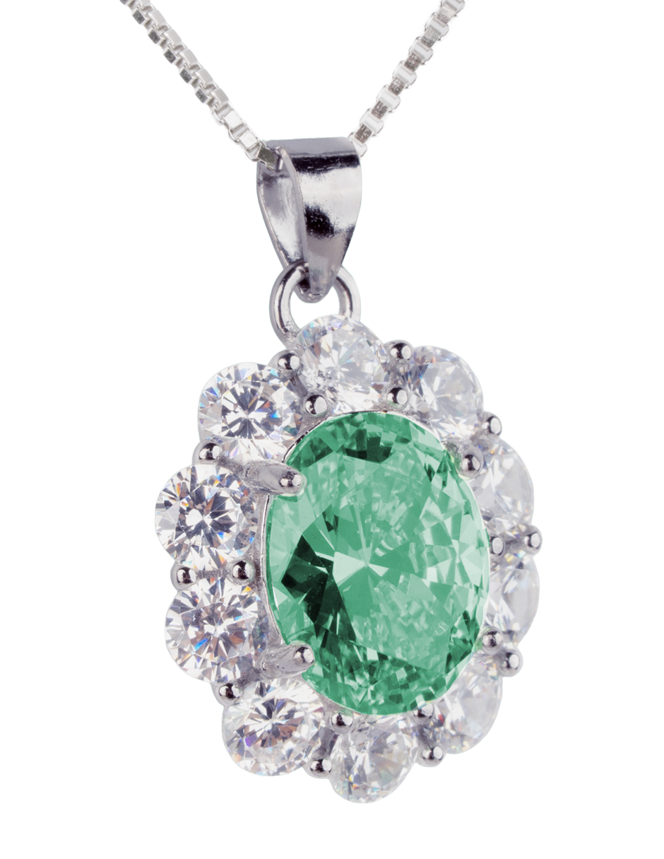 No aplica de (si aplica) Ovalado LUCKYLY Amia de Plata P 925