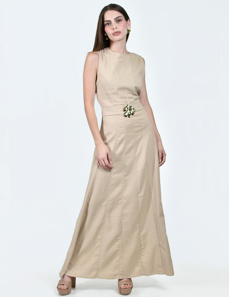 Vestido maxi casual para mujer Vestido maxi casual para mujer
