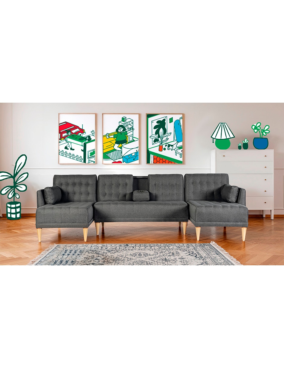 Sala modular de lino 9