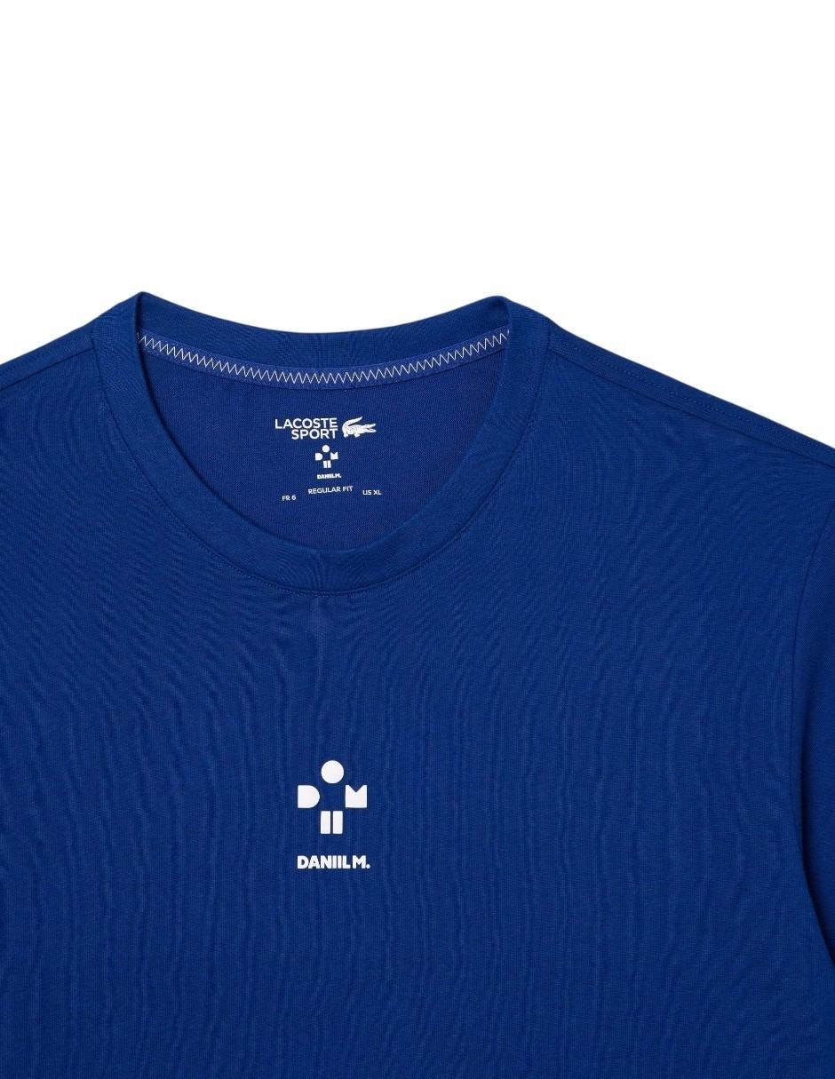 Playera Lacoste cuello redondo para hombre