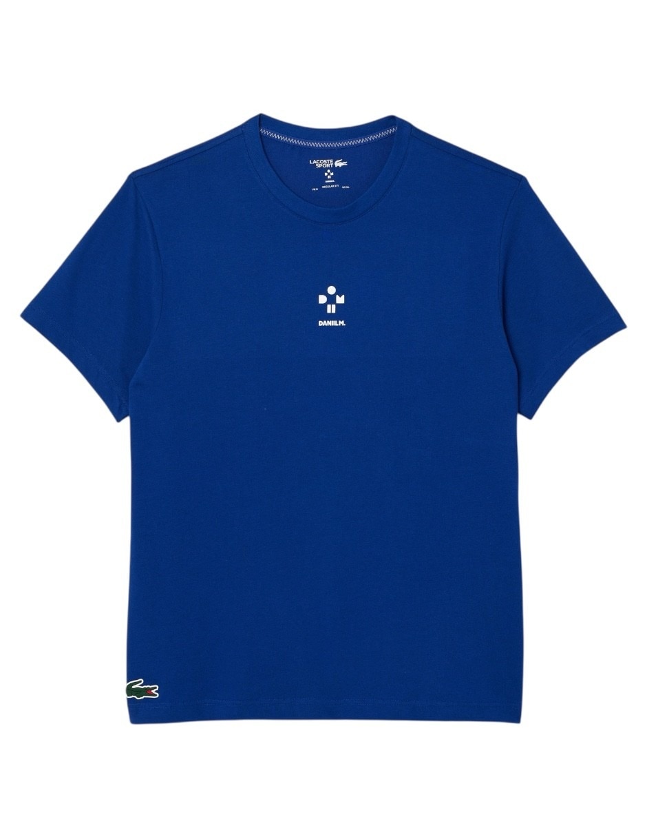 Playera Lacoste cuello redondo para hombre