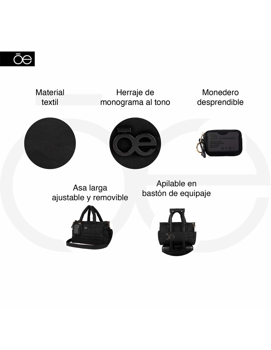 Bolsa duffel ovecta ii unisex 23
