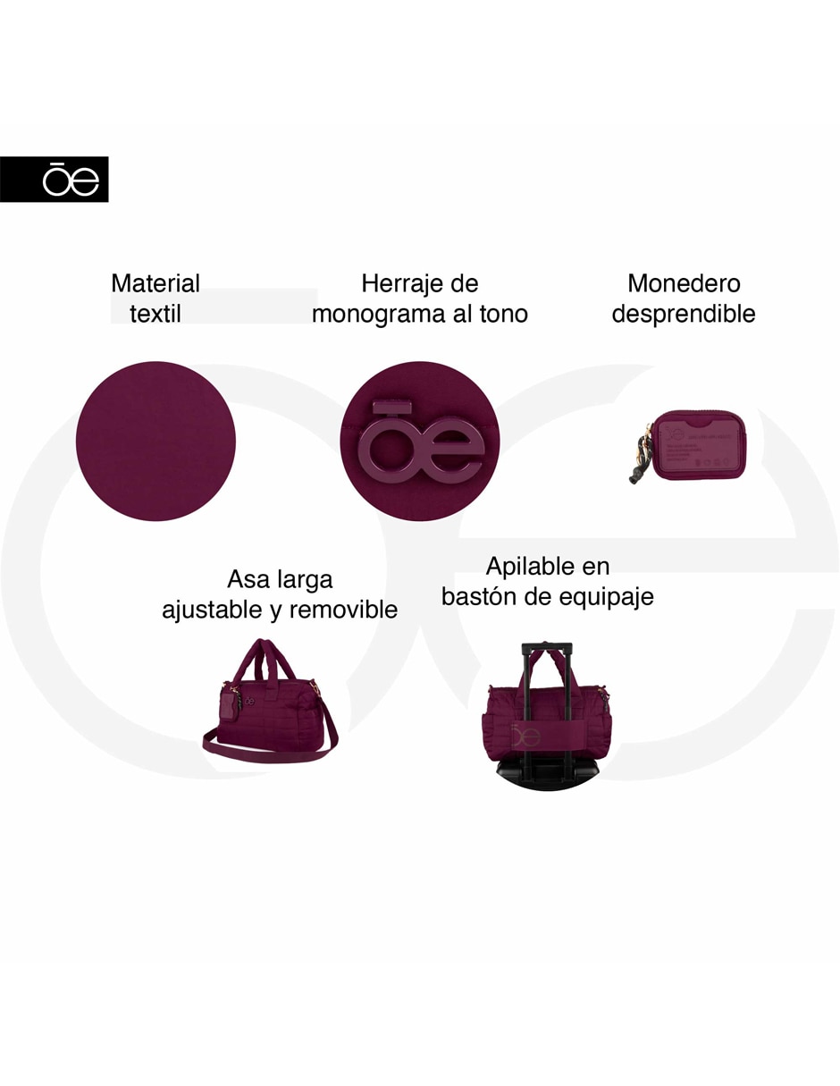 Bolsa duffel cloe ovecta ii unisex