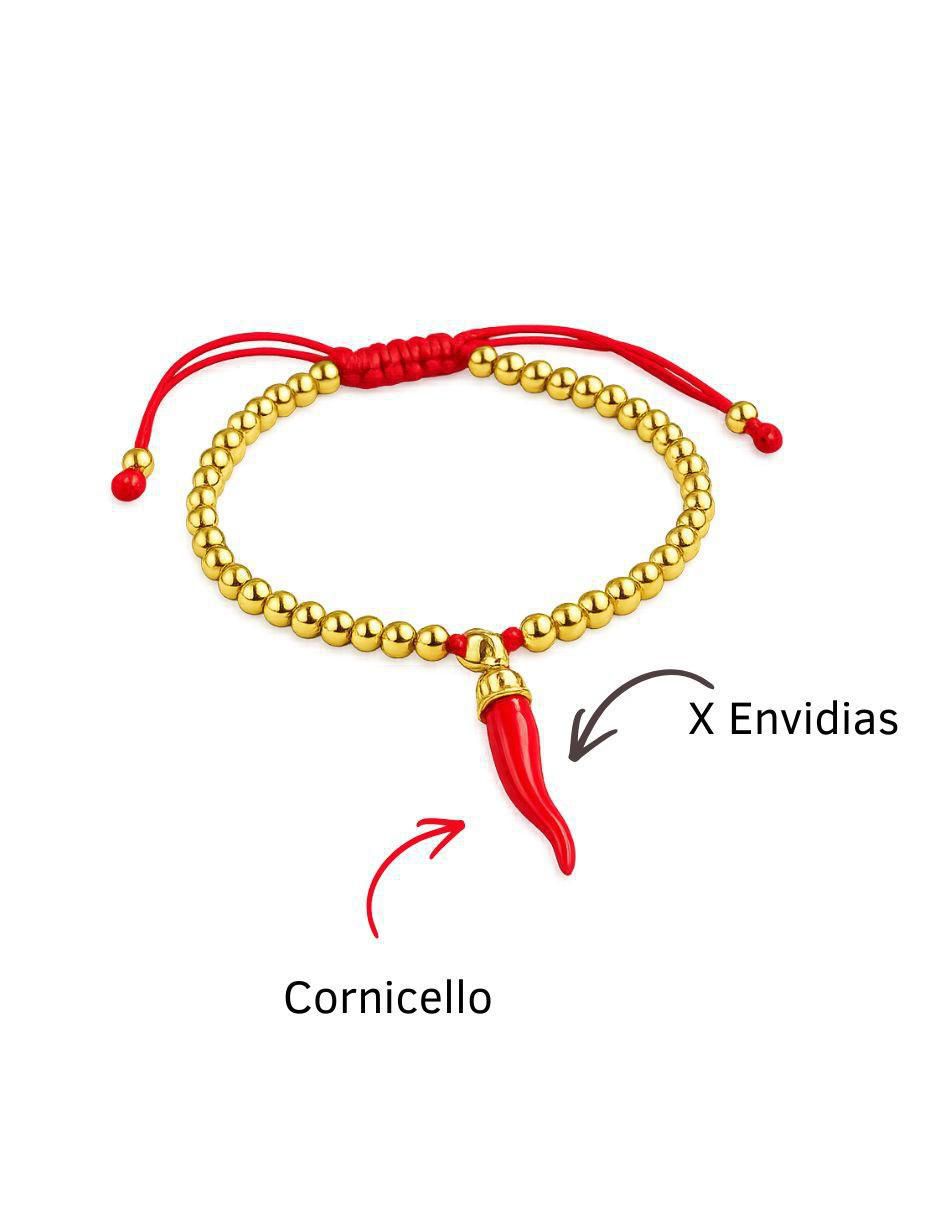 Pulsera Yoiko con acabado baño de oro18 K