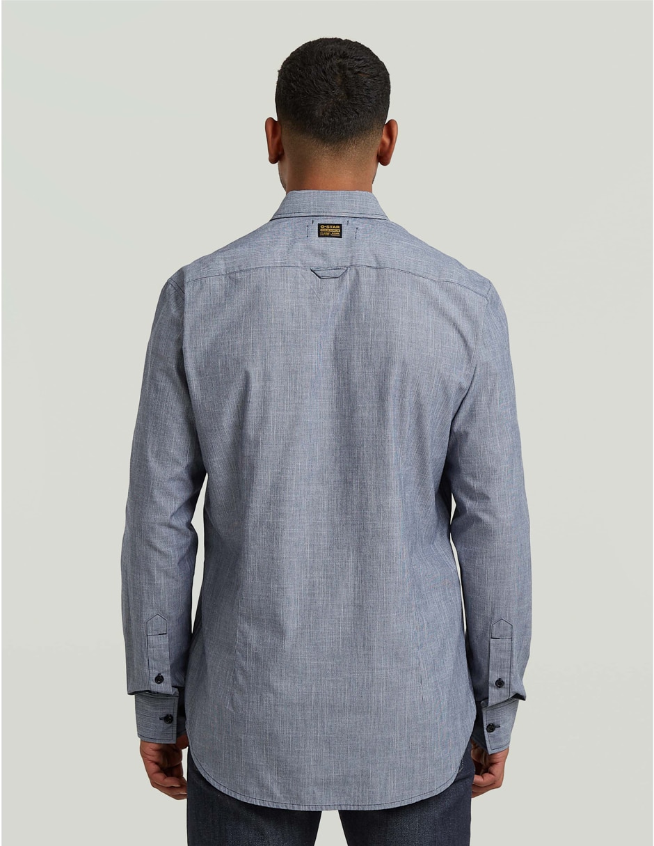 Camisa casual de algodón manga larga para hombre 2