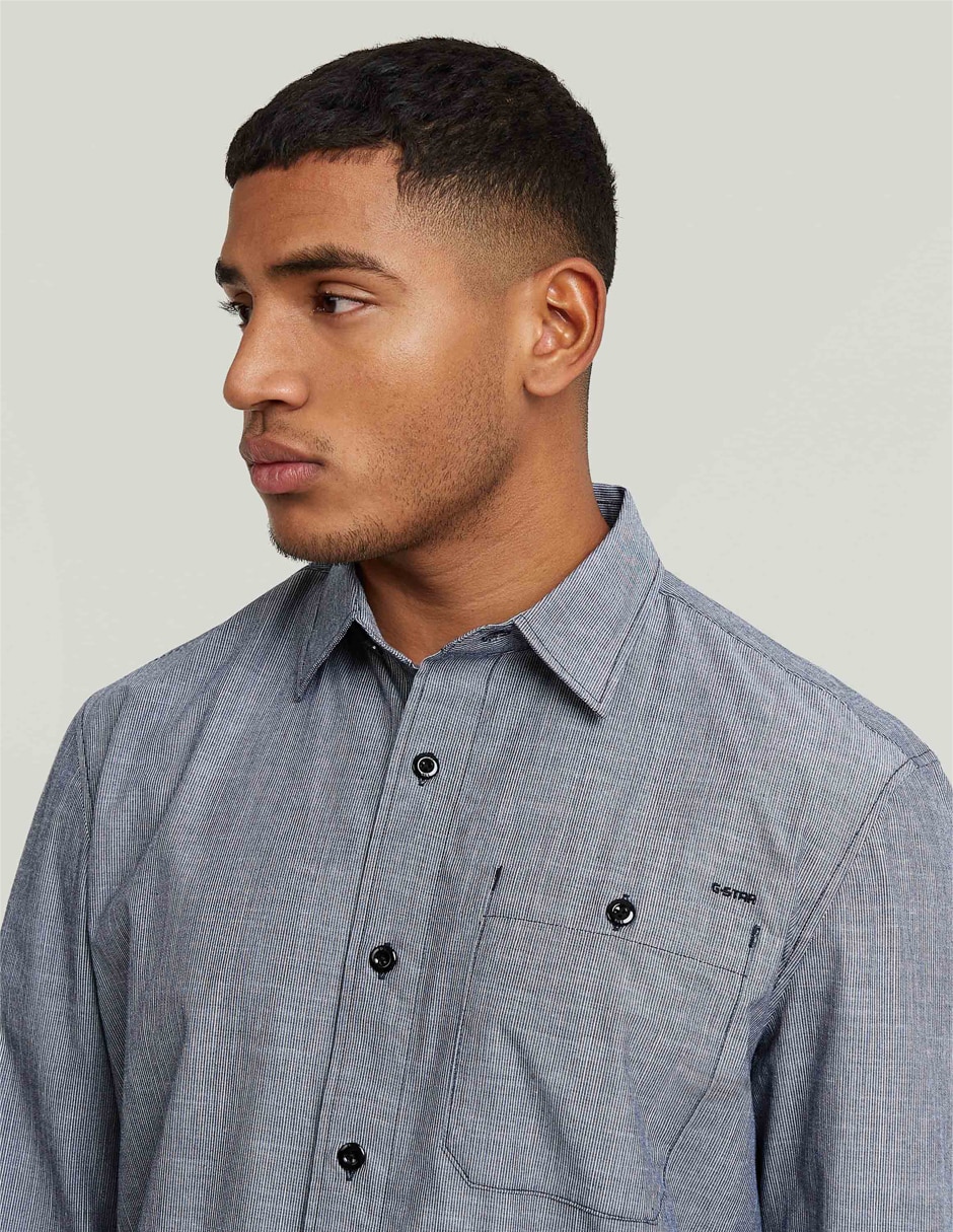 Camisa casual de algodón manga larga para hombre 3