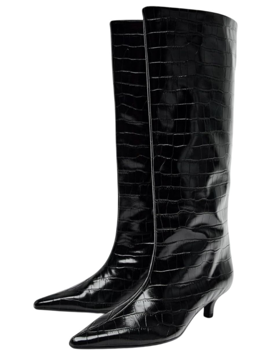Bota abajo de la rodilla Gwin para mujer