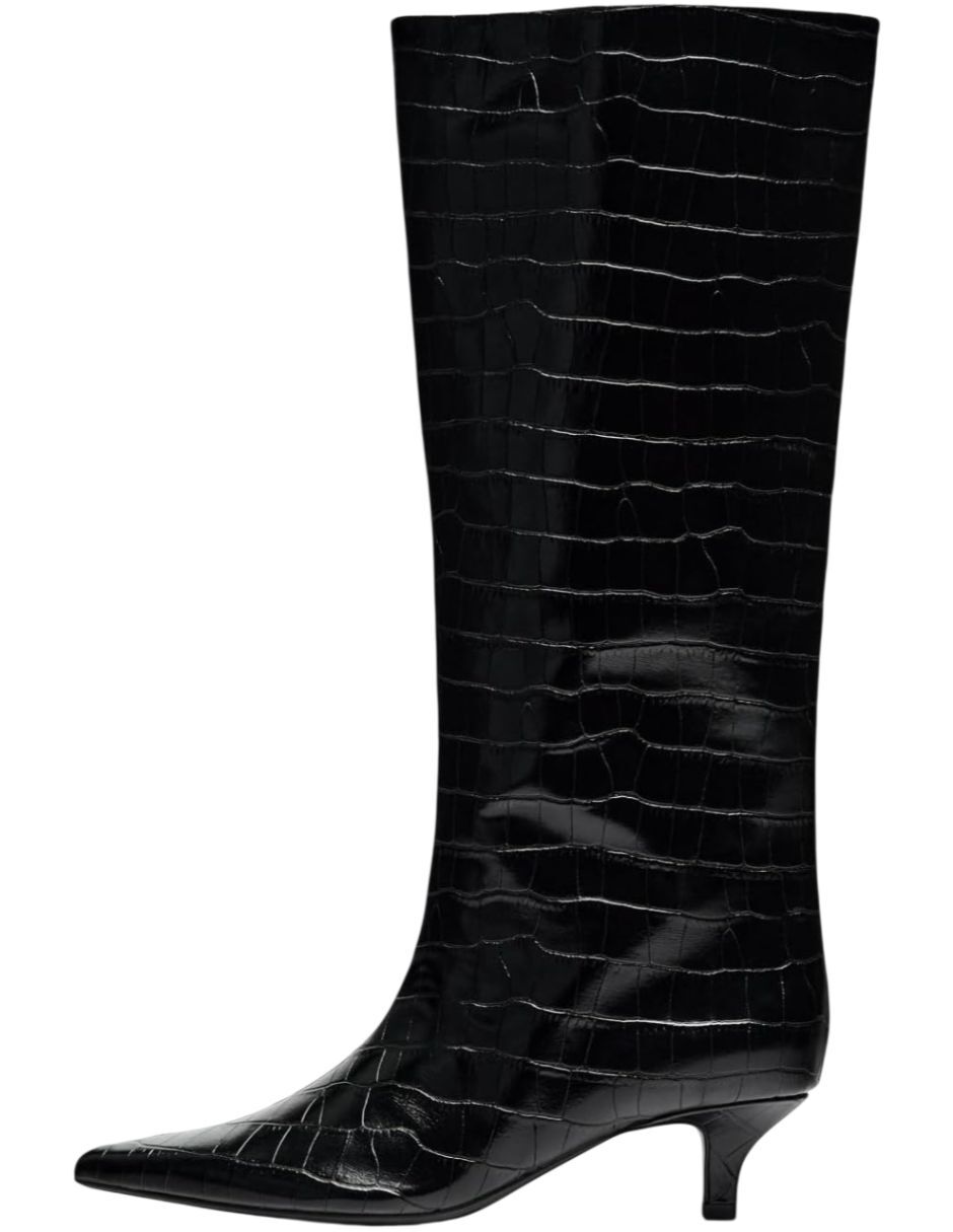 Bota abajo de la rodilla para mujer
