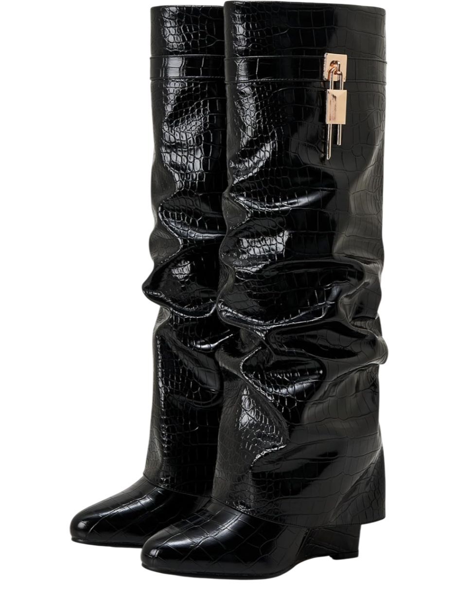 Bota abajo de la rodilla Gwin para mujer