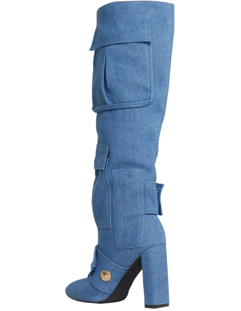 Bota abajo de la rodilla para mujer 4