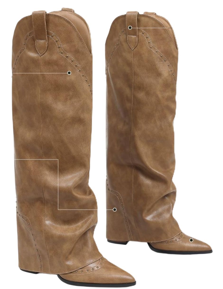 Bota abajo de la rodilla para mujer 3