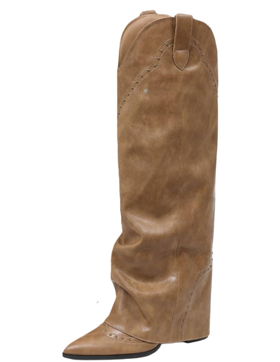 Bota abajo de la rodilla para mujer 1