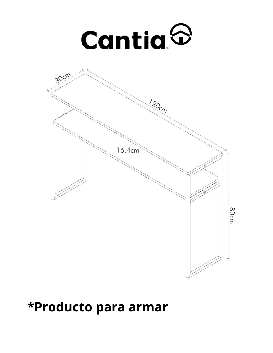 Credenza armable Tuhmek Cantia de Metal