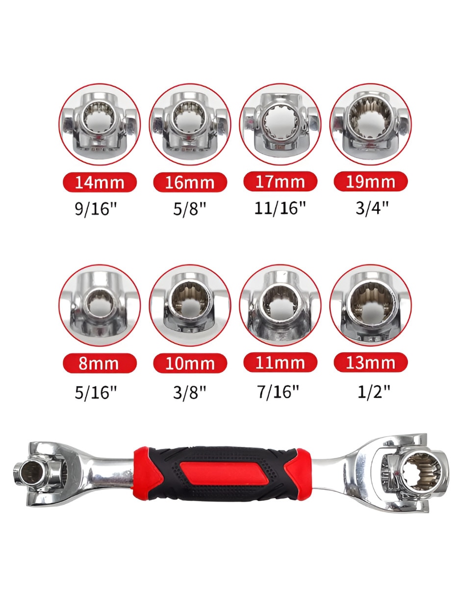 Llave mixta Xtellar punta hexagonal