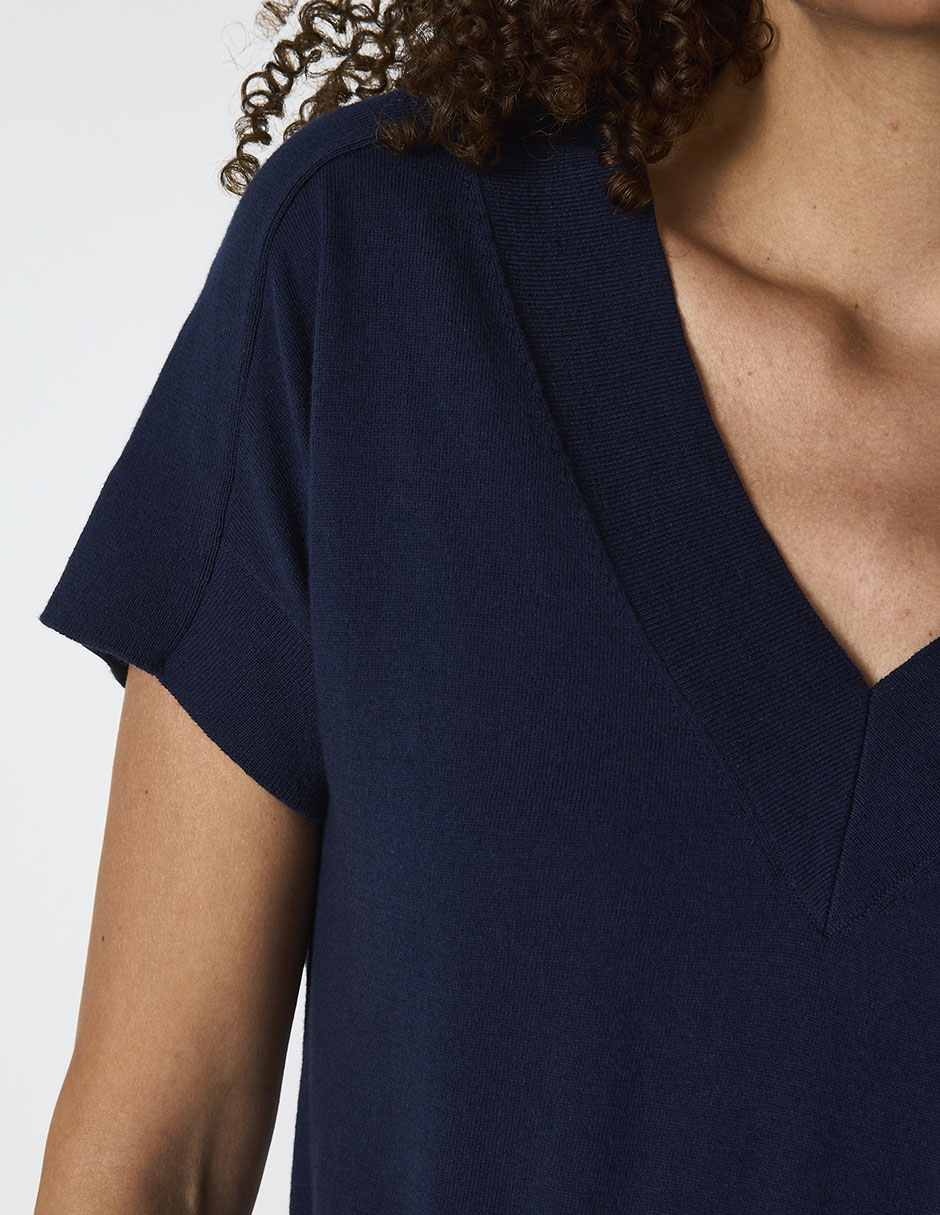 Playera cuello v para mujer 3
