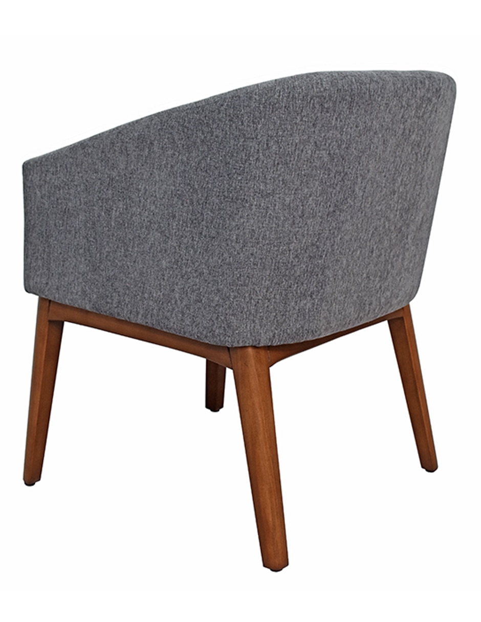SILLA 1 piezas BASI de Madera y tela 4