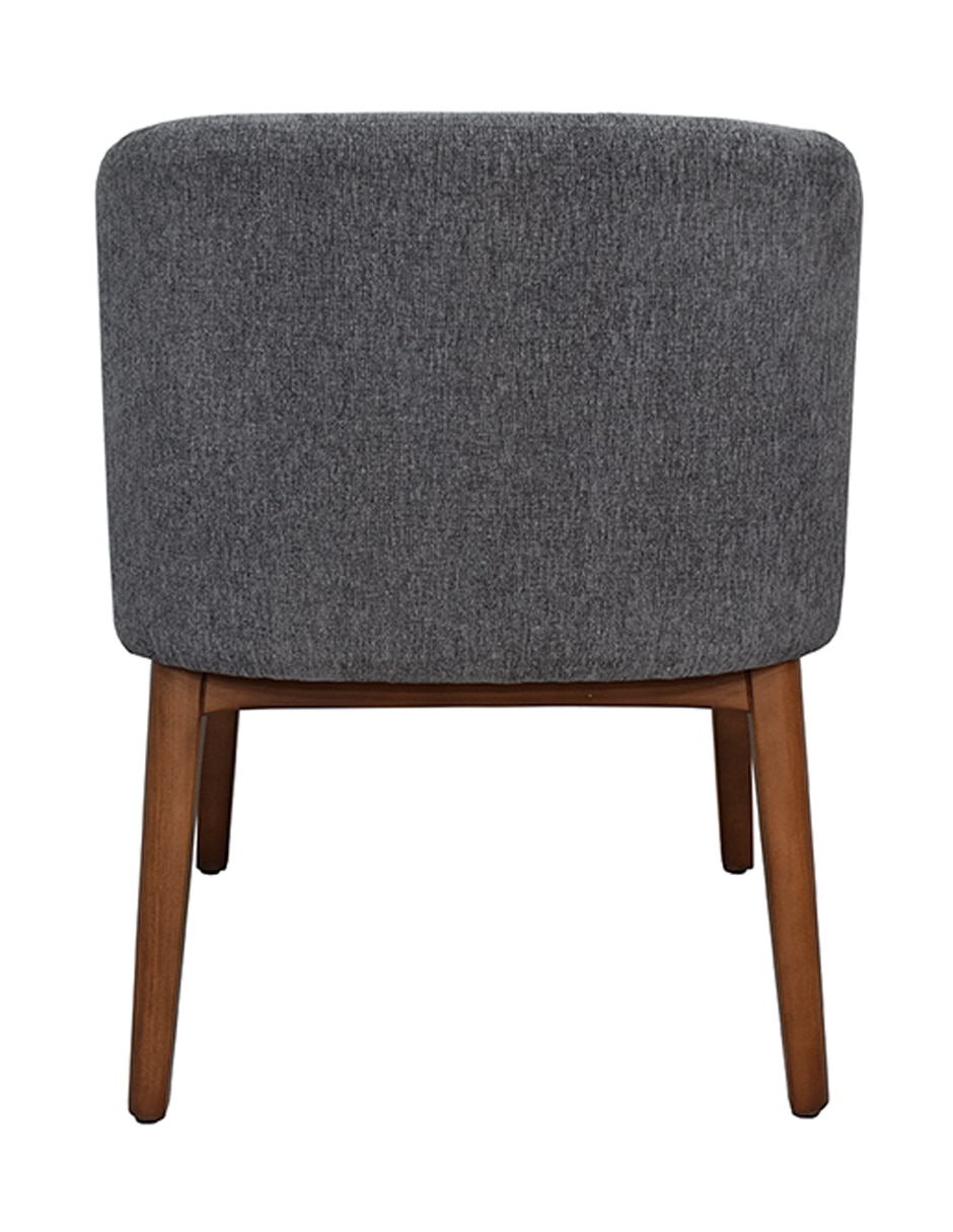 Silla 1 piezas basi acor de madera y tela