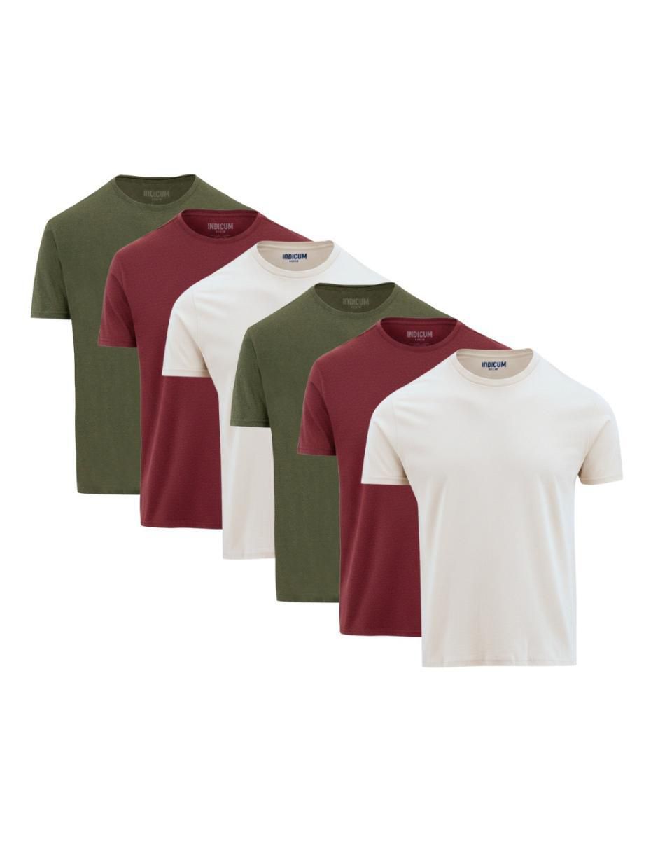 Set playera manga corta cuello redondo para mujer Set playera manga corta cuello redondo para mujer
