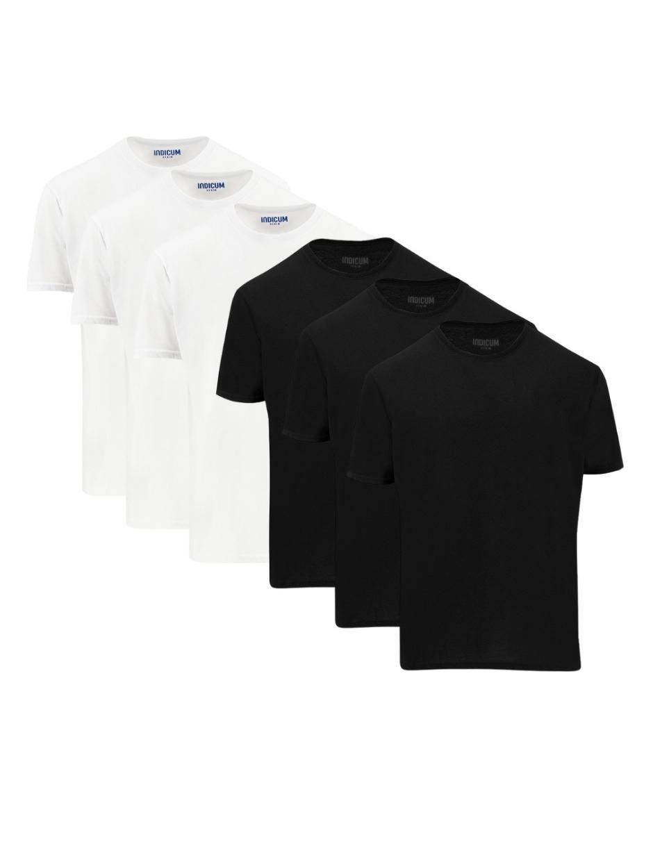 Set playera manga corta cuello redondo mujer Set playera manga corta cuello redondo mujer