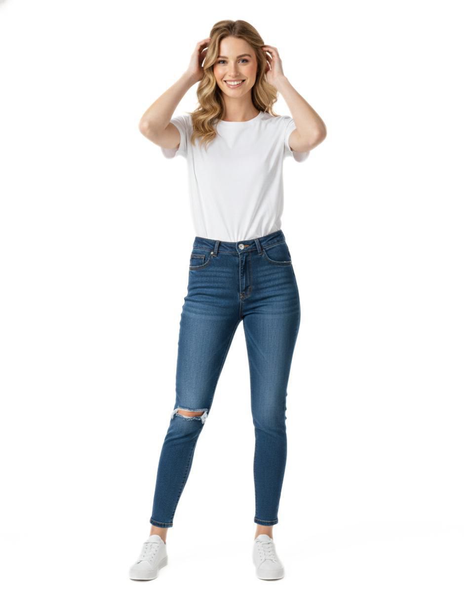 Set playera manga corta cuello redondo mujer 9