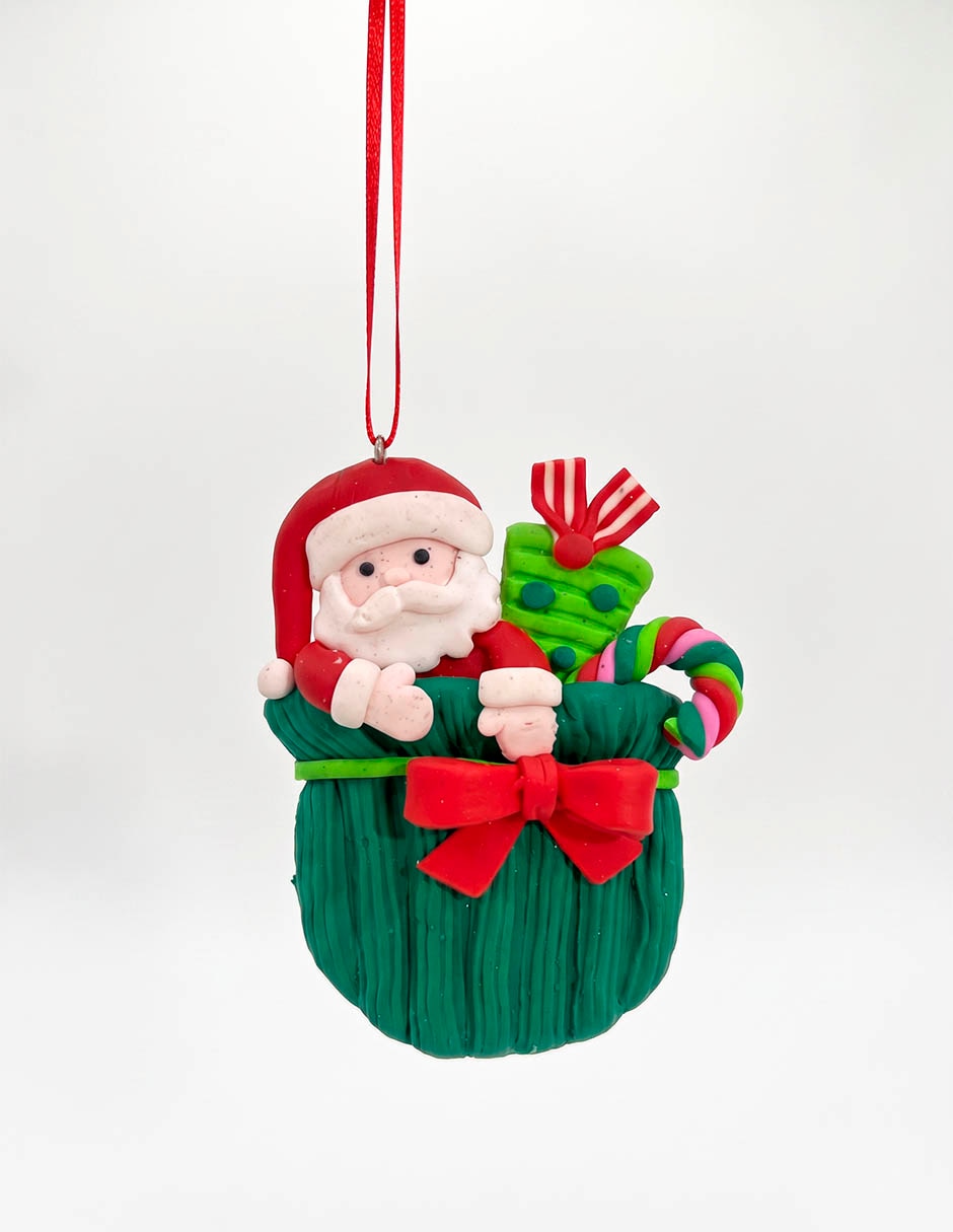 Ornamento santa claus 1