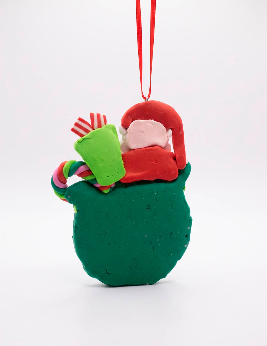 Ornamento santa claus 2