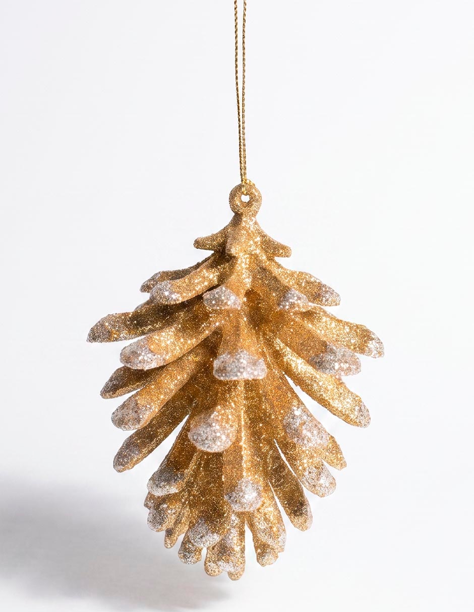 Ornamento navideño piña 1