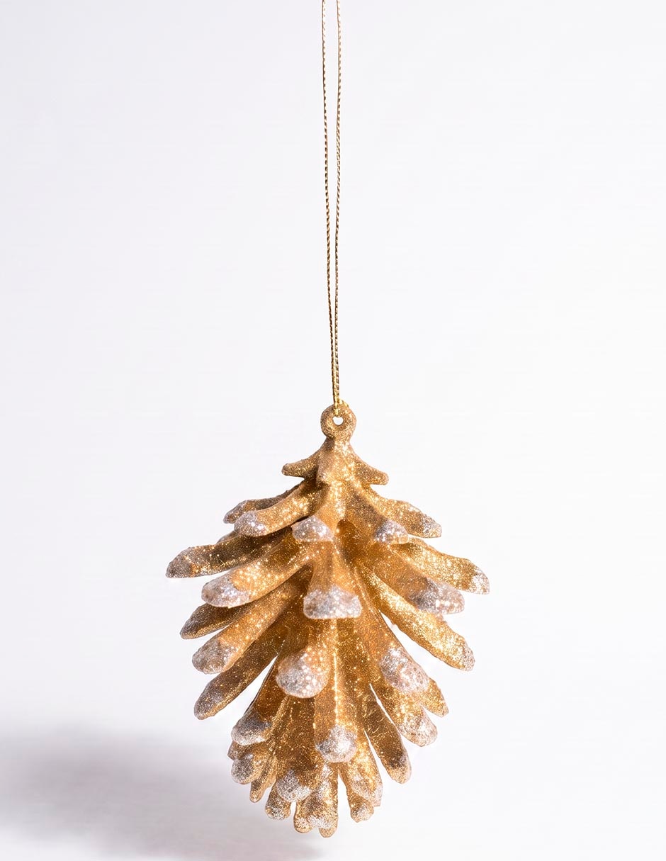 Ornamento navideño piña 3