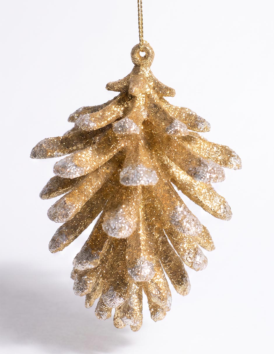 Ornamento navideño piña 4