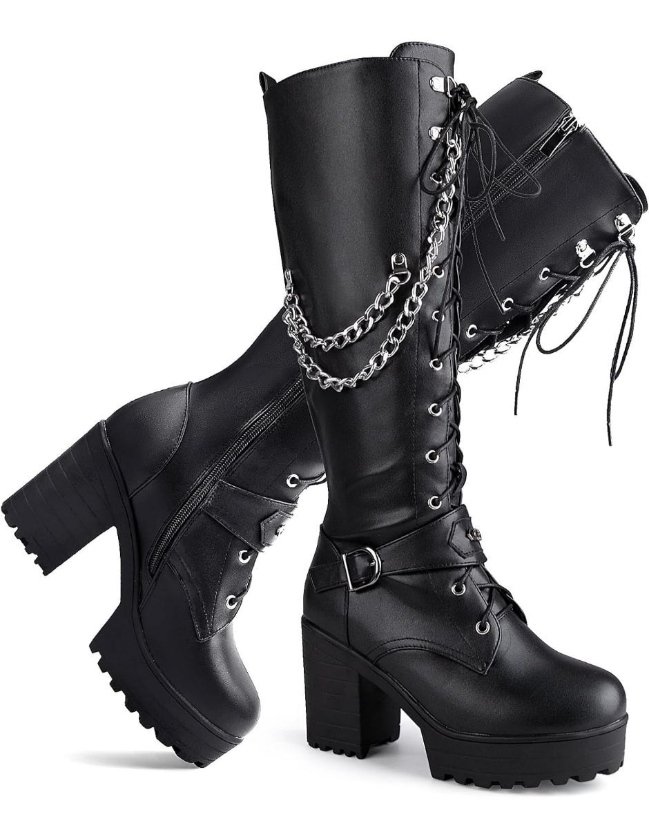 Bota a la rodilla Gwin para mujer