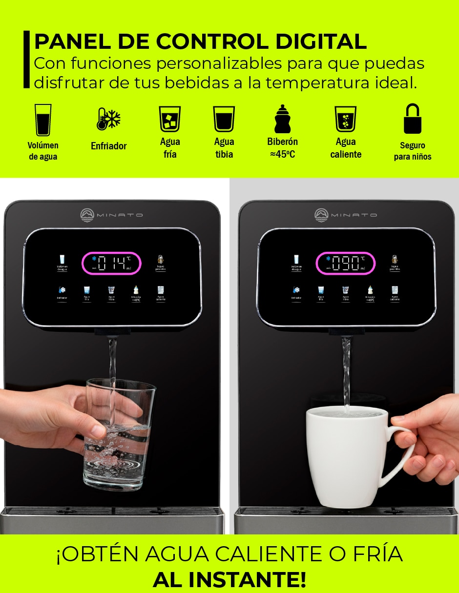 Dispensador de agua eléctrico MWD03 5