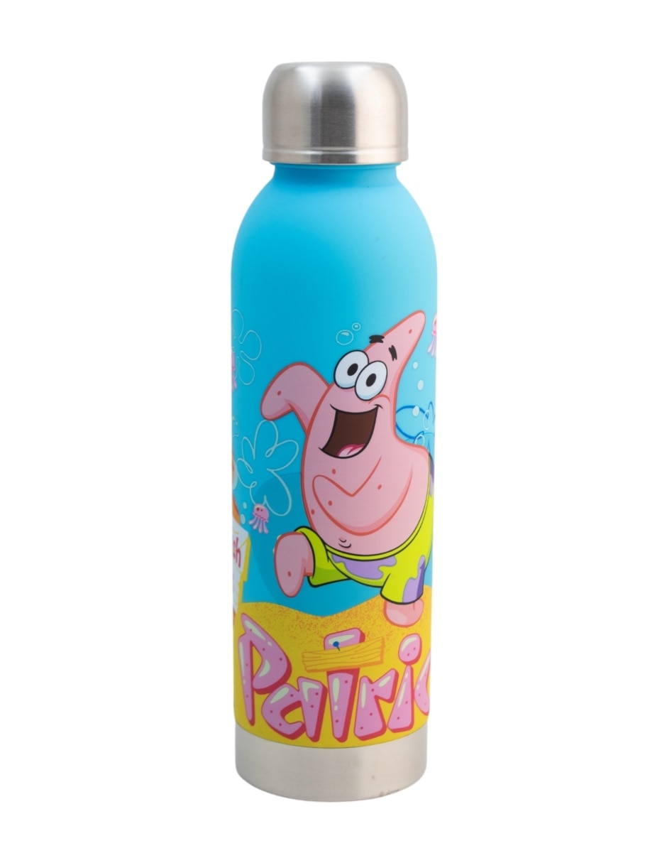 Botella de agua Nickelodeon con tapa rosca 750 ml Botella de agua Nickelodeon con tapa rosca 750 ml