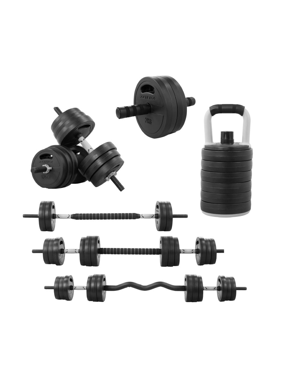 Kit mancuernas de peso variable Diferentes pesos