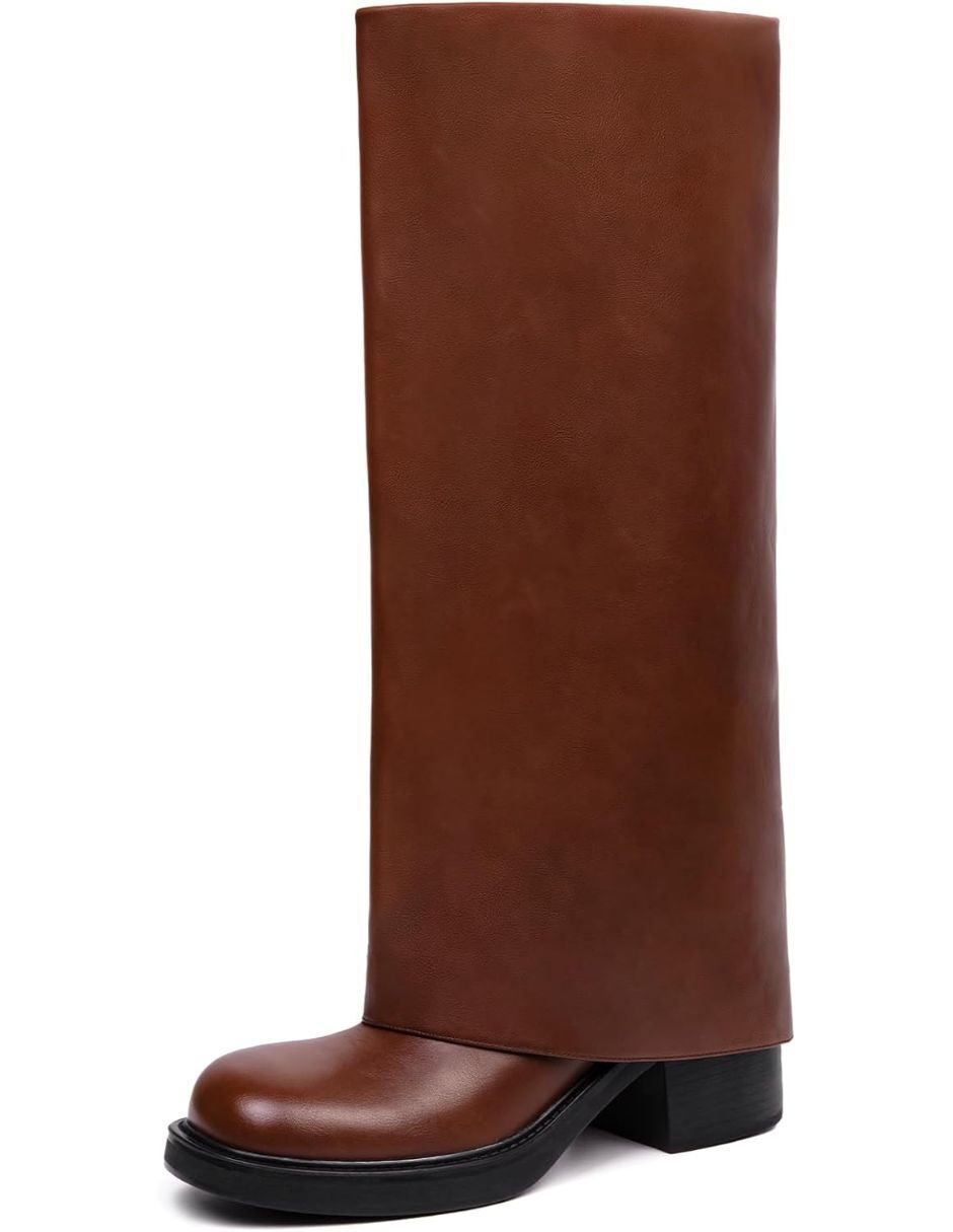 Bota abajo de la rodilla para mujer 4
