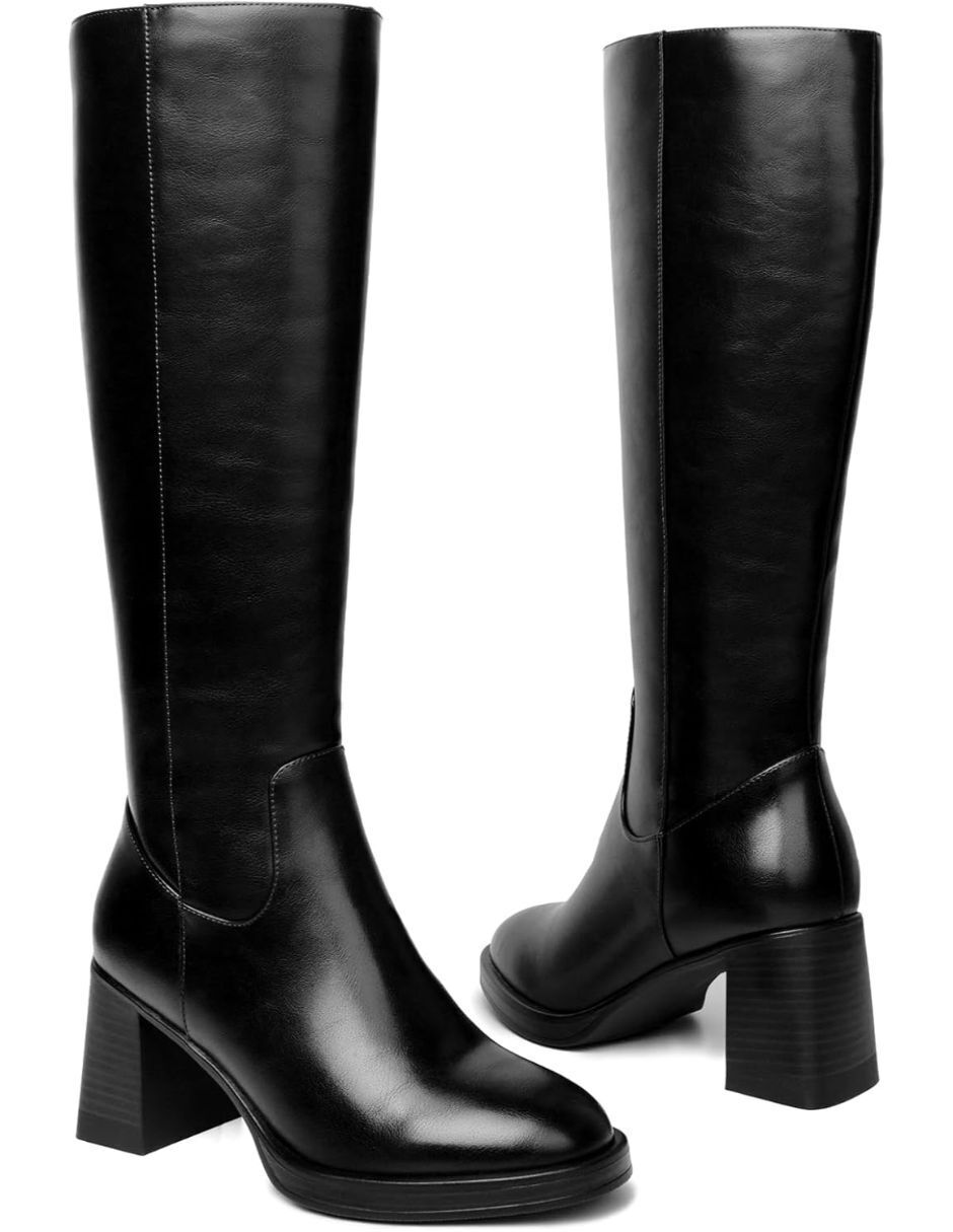 Bota abajo de la rodilla para mujer 4