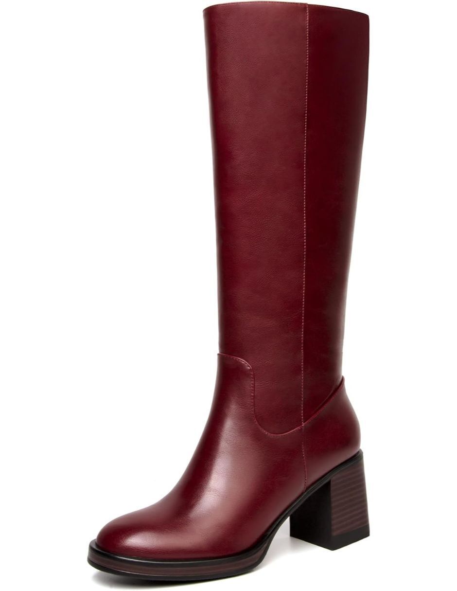 Bota abajo de la rodilla para mujer 4