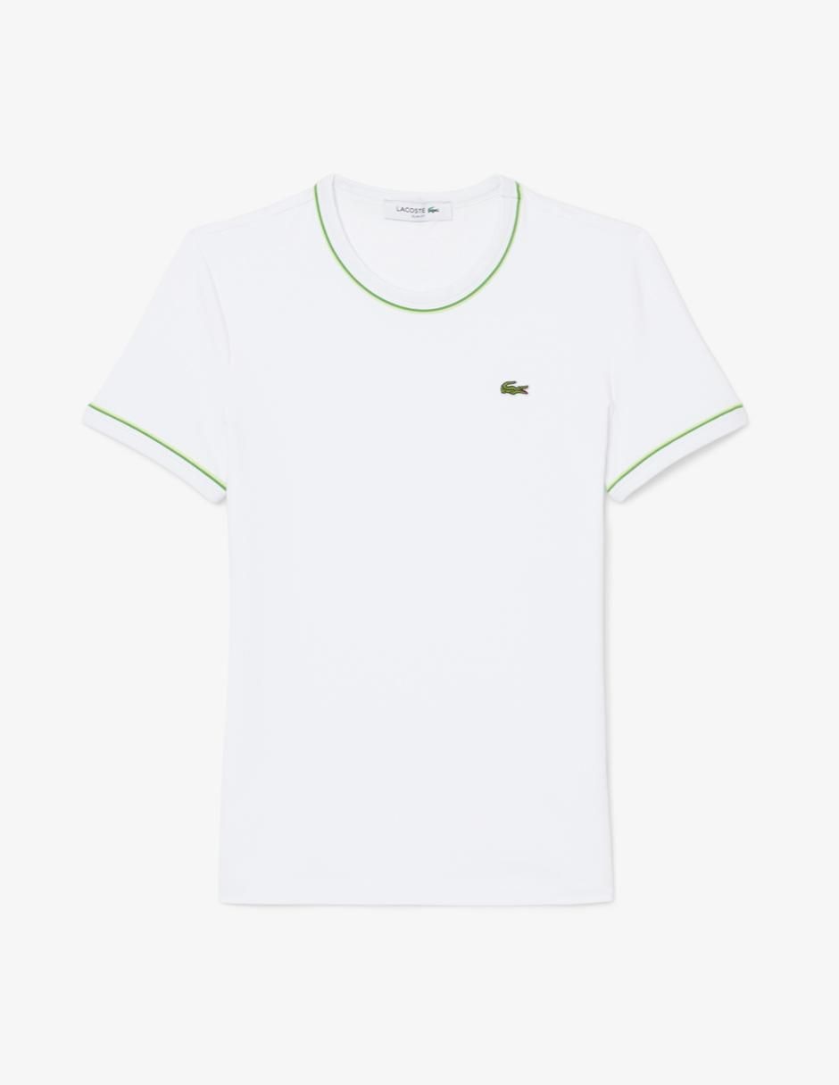 Playera manga corta Lacoste cuello redondo para mujer